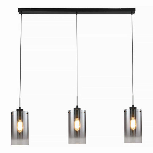 Freelight hanglamp Ventotto - 3 lichts - 100  x 165   cm - zwart - vtwonen shop