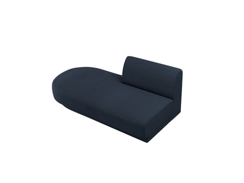 Micadoni Module Miley 2-zits, boucle donkerblauw - 90x158x70cm