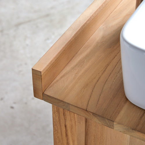 Tikamoon Opbergmeubel in massief teak 145 cm - Naturel