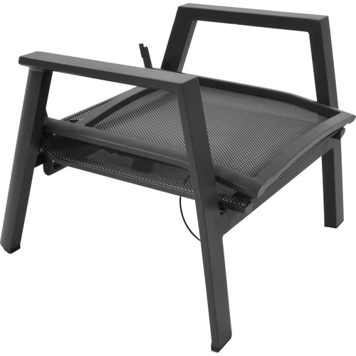 Lesli Living bistrostoel Ohio - grijs - 72x81x98cm - set van 2