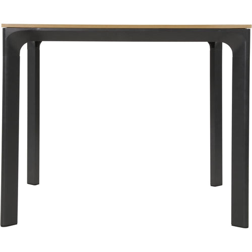 Lesli Living tuintafel Arezzo - zwart - 90x90x74cm