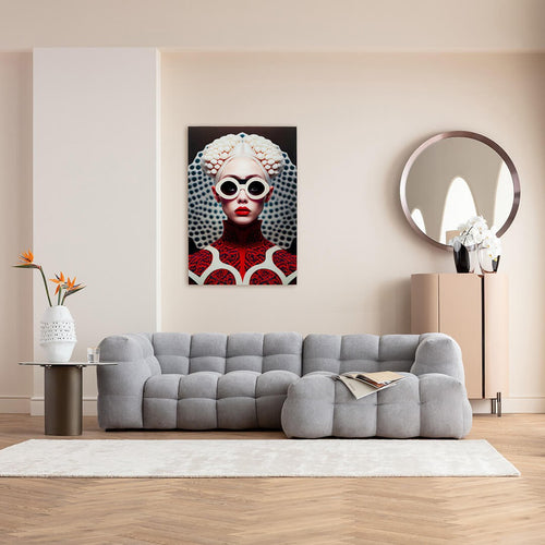 Kare Design Wandfoto Vibe vrouw 80x120cm