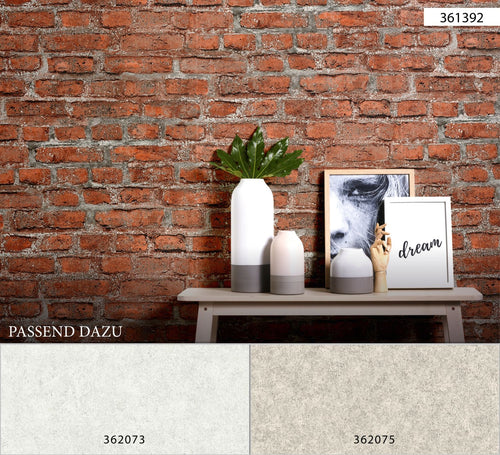 A.S. Création behang bakstenen roest bruin - 53 cm x 10.05 m - AS-361392 - vtwonen shop