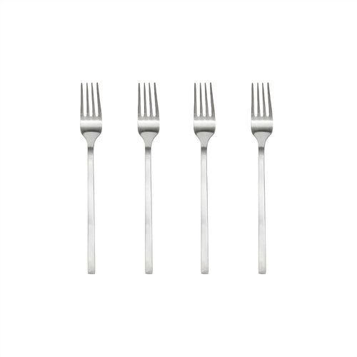 OYOY Bestek 20 x 2 x 2 cm – Grijs metaal
