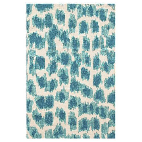 Lola&Moi vloerkleed Summer blue - blauw -200x280cm - vtwonen shop