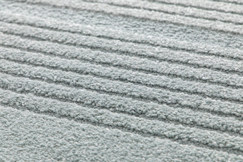 AFK Living vloerkleed Sinea - reliëfeffect - blauw - 200 x 290 cm