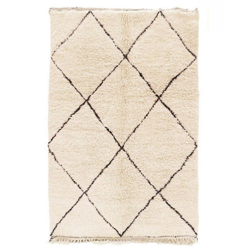 AFK Living vloerkleed Berber - handgemaakt - Wol - 140 x 200 cm