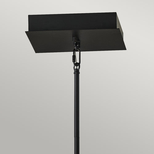 Elstead Hinkley Styx Geïntegreerde LED Hanglamp Plafondlamp Zwart & Verguld Goud, 3000K