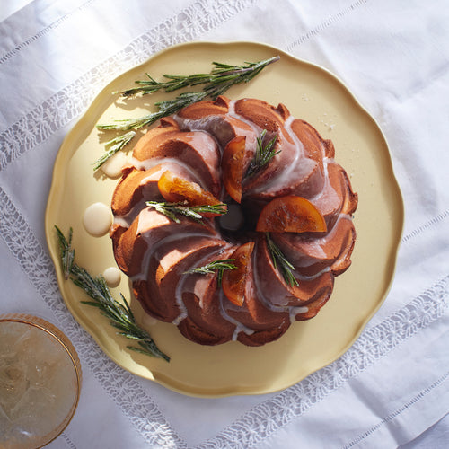 Emile Henry Madeleine Serveerschaal rond - Ø300mm - Vanille