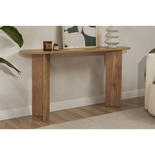 Calicosy - SIRA Design haltafel - Zwart hout - 35x150x75 cm