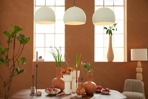 Light & Living schaal BANDA - 34x31x11cm - wit