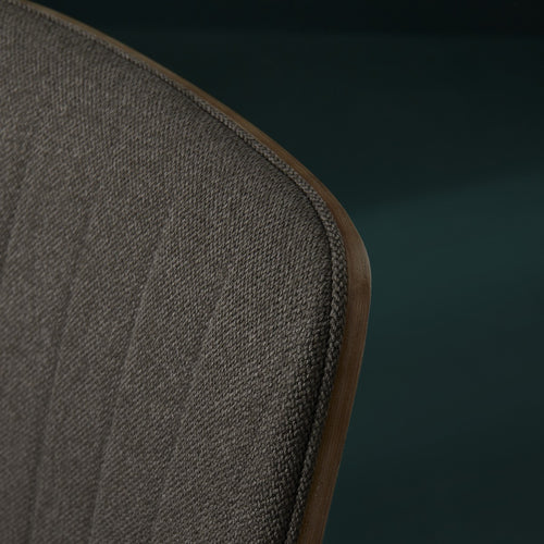 Signature - GISELLE Set van 2 stoelen - Taupe - 56x48,5x82,5 cm