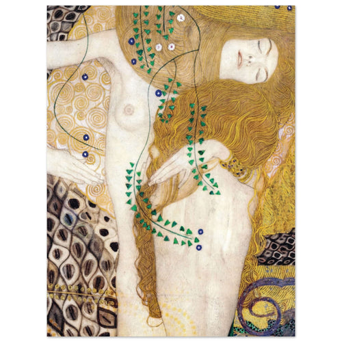 Artfulprints  Gustav Klimt - Water snakes   poster 30x40 cm - vtwonen shop
