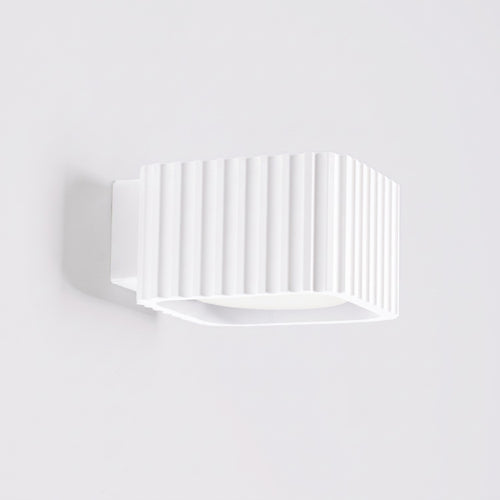 Sollux Lighting Wandlamp RIFF wit Gx53 - 10x12x6cm
