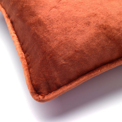 CHLOE | sierkussen 30x50 cm | Potters Clay | oranje | Hoii | met duurzame kussenvulling