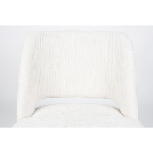 Housecraft Living Yves Eetkamerstoelen Wit - Set van 2