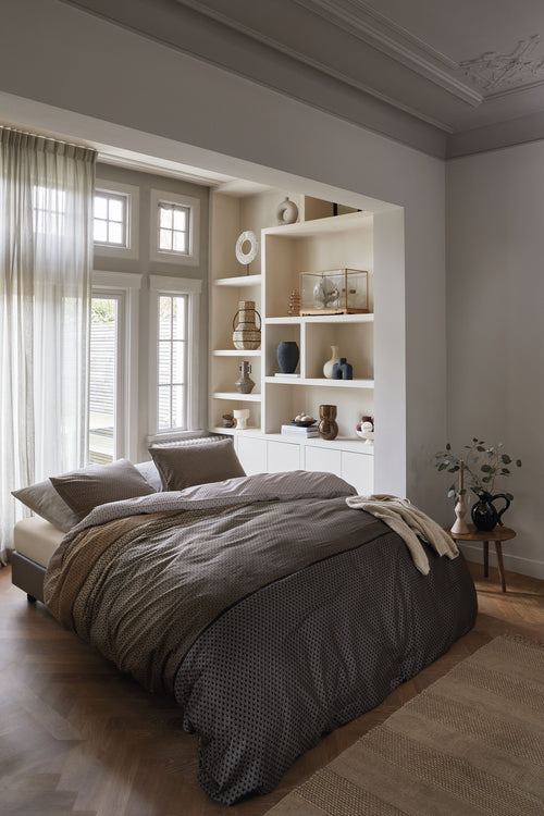 Beddinghouse  Carter - 140 x 200/220 cm - Bruin - vtwonen shop