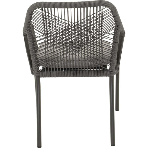 Lesli Living bistrostoel Akita - grijs - 56x62x81cm