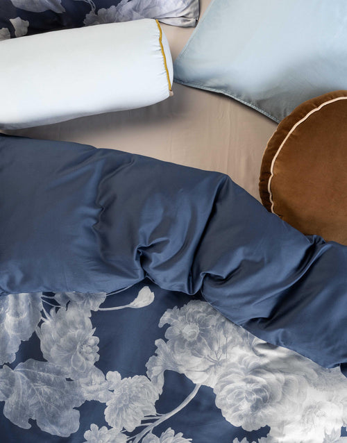 Essenza Eunice dekbedovertrek - Lits-Jumeaux XL – 260x200/220 cm - Nightshadow blue