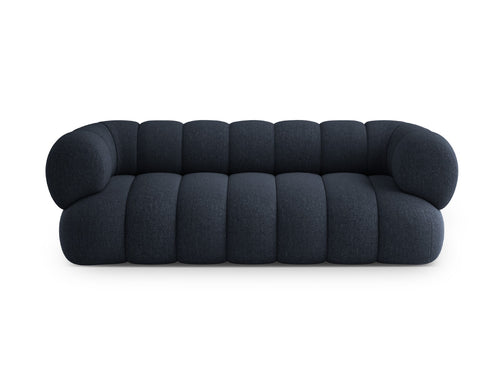 Cosmopolitan Design Bank Koge 3-zits, chenille marineblauw - 95x210x70cm