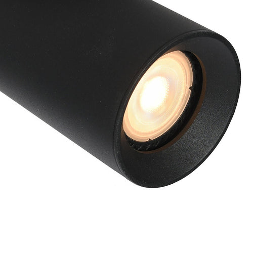 Artdelight vloerlamp Megano - 1 lichts - 25  x 135   cm - zwart - vtwonen shop