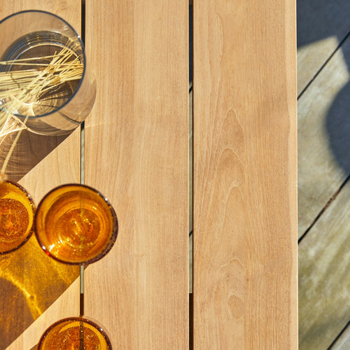 Tikamoon Loungetafel in massief teak - Naturel - vtwonen shop