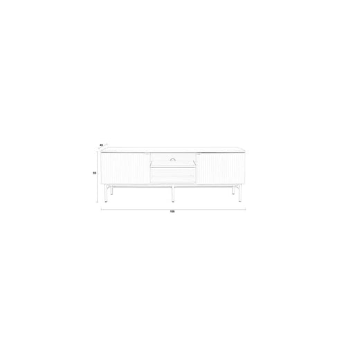 Housecraft Living Linc Dressoir/ Kast Laag Wit - vtwonen shop