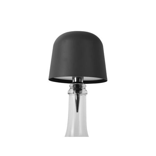 Leitmotiv tafellamp Cone Hat LED - zwart - Ø10cm