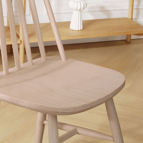 Fameg Filou Houten Spijlenstoel Whitewash - vtwonen shop