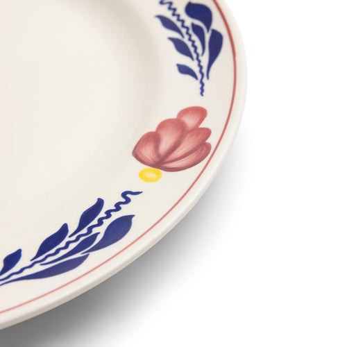 Royal Boch Boerenbont bord - 25,5cm - set van 6