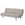 Giga Meubel Slaapbank Olive - Taupe Stof - 179x87x80cm