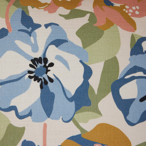 Madura Kussenovertrek Adelise ecru en blauwachtig 40x40 cm