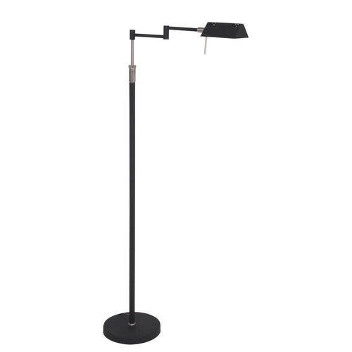 Mexlite vloerlamp karl - 1 lichts - 52x 146 cm - zwart - vtwonen shop