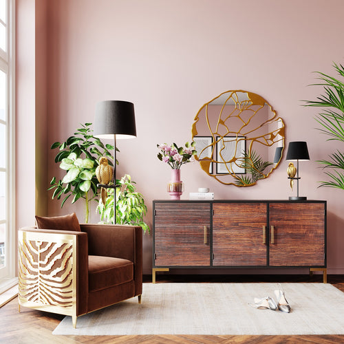 Kare Design Spiegel Pieces Ø100cm goud - vtwonen shop