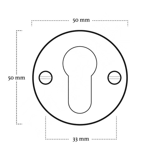 MooideurBeslag deurklink Klassiek geveerd - mat zwart - cilinderrozet - rond - vtwonen shop