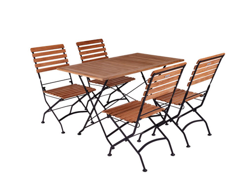 MaximaVida tuinmeubel beschermhoes London 130 x 130 x 90 cm zwart- zware uitvoering - vtwonen shop