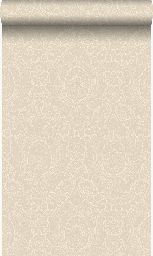 Origin Wallcoverings behang ornamenten zand beige - 53 cm x 10,05 m - 345426 - vtwonen shop