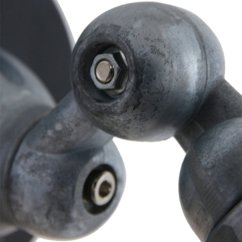 Mexlite wandlamp davin - 1 lichts - 29x 29 cm - zwart