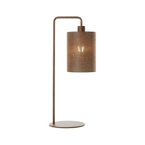 Light & Living tafellamp Donio - bruin - 26x20x59.5cm