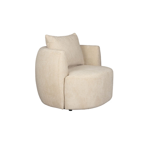 Dutchbone Rocca Fauteuil Latte - vtwonen shop