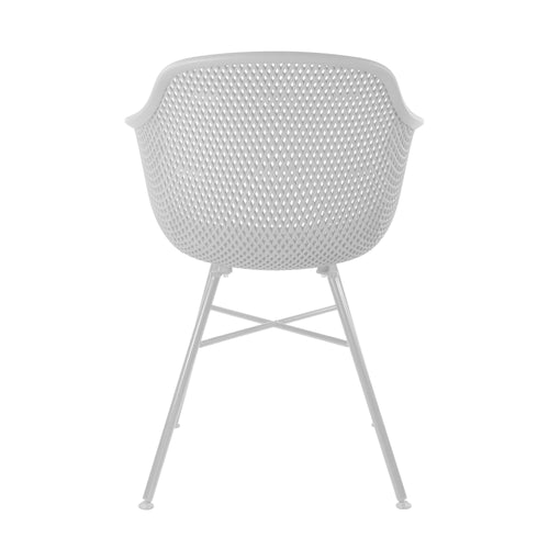 Kick tuinstoel Indy - Wit frame - Wit - vtwonen shop