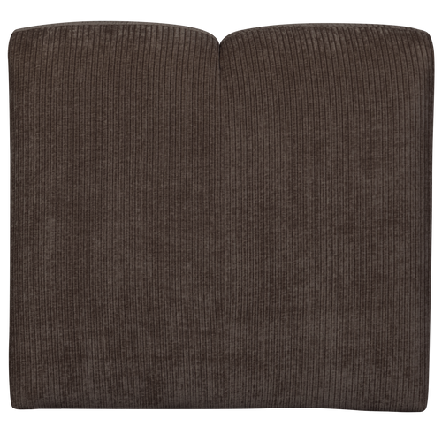 WOOOD 1-zits bank Mojo - Ribstof - Bruin - 74x80x97 - vtwonen shop