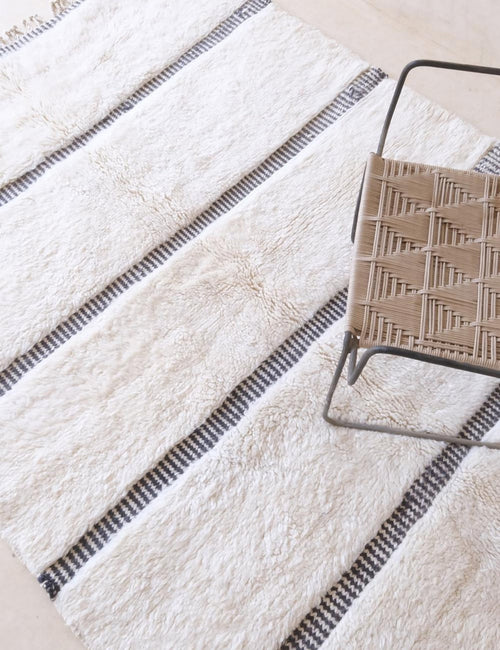 AFK Living vloerkleed Berber - handgemaakt - Wol - 140 x 200 cm