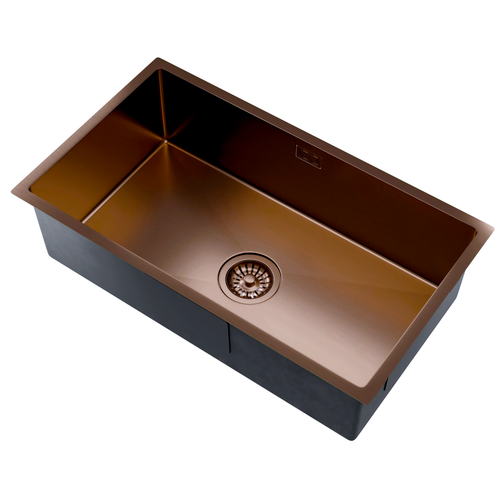 LOMAZOO Spoelbak Keuken Koper Supreon - 66 x 36 cm - RVS
