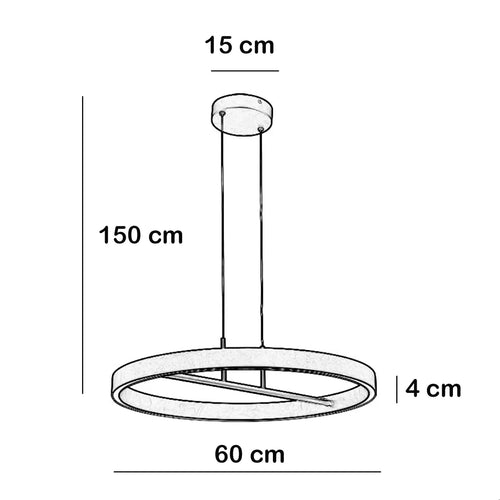 Freelight hanglamp Livello - 2 lichts - 60  x 150   cm - zwart - vtwonen shop