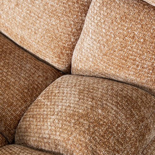 LABEL51 Fauteuil Huxley - Cognac Stof - Draaibaar - vtwonen shop