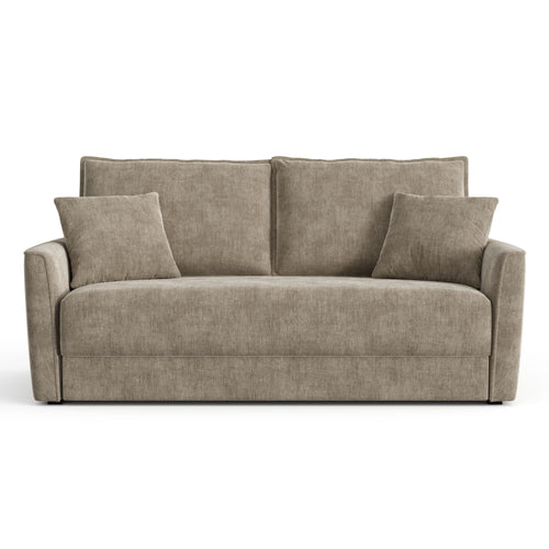 Sia Home - Slaapbank LUXO - zacht aanvoelende geweven stof mol 180cm