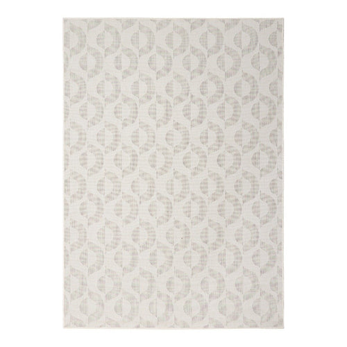 Buitenkleed Esta - Grijs/Wit - dubbelzijdig - EVA Interior - 160 x 230 cm - vtwonen shop