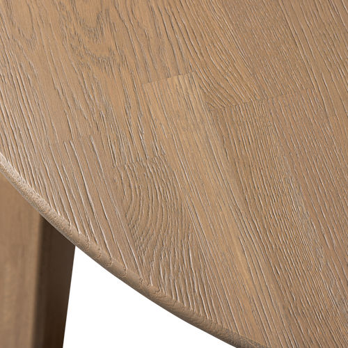 WOOOD eettafel ovaal vingerlas Tablo - Eiken - Pebble Grey - 220x90 - vtwonen shop