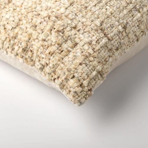 NORET - kussenhoes 45x45 cm - chenille - beige